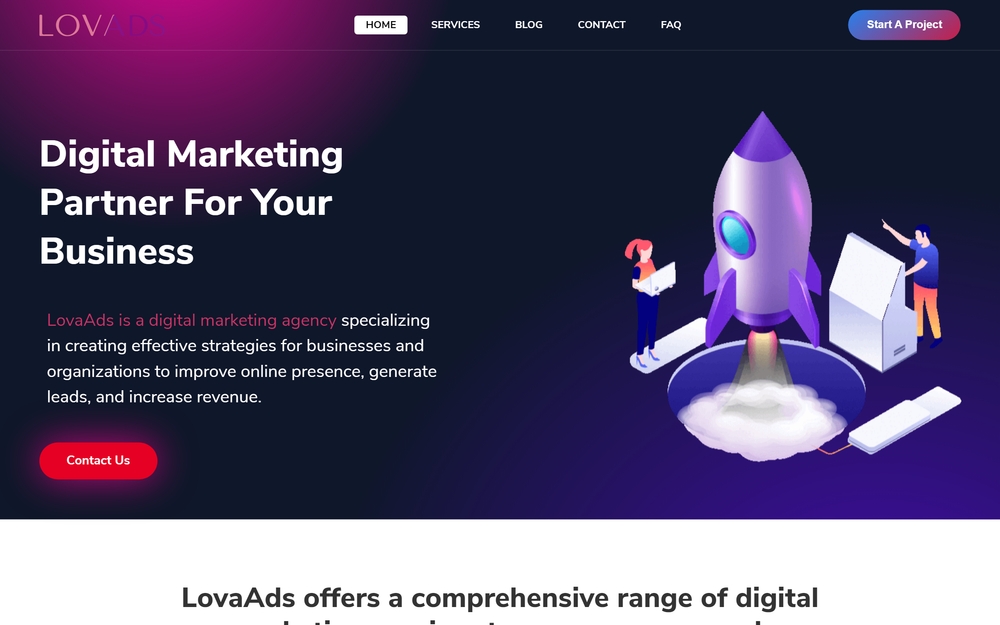 img of B2B Digital Marketing Agency - LovaAds