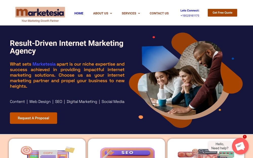 img of B2B Digital Marketing Agency - Marketesia