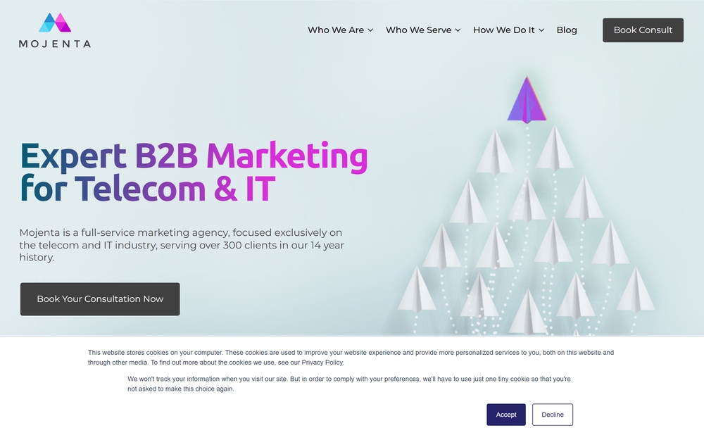 img of B2B Digital Marketing Agency - Mojenta