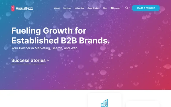 img of B2B Digital Marketing Agency - VisualFizz